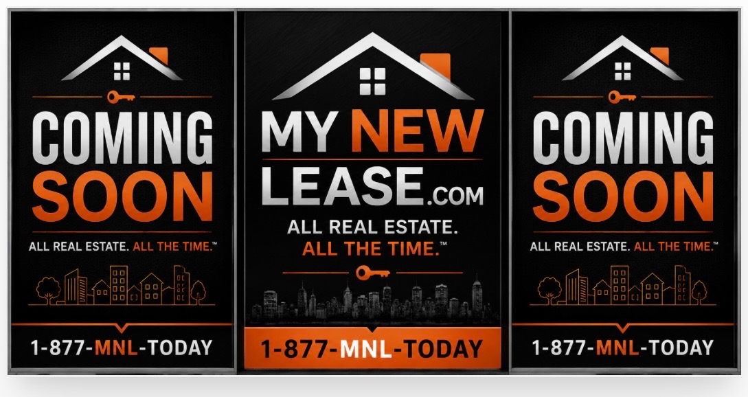 Apartment building with a Now Leasing sign